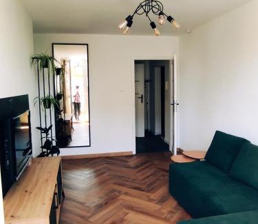 Pila Apartment | Spacerowa, centrum, 2 pokoje, balkon, dla 1- 4 osób