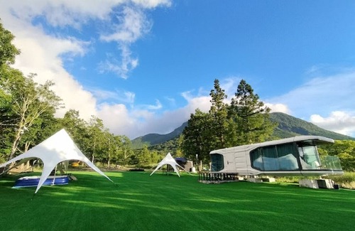 Yufu RV Rental | Spaceship SPACE VESSEL under construction Trial p/Yufu City Ōita