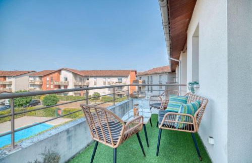 Saint - Martin - du - Touch Apartment | Spacieux proche aéroport et airbus