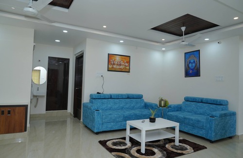 Tirupati Apartment | Spacious 2 BHK apartment with living room fully equipped in beautiful Tirupathi
