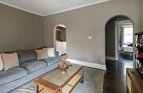 Tower Grove East Apartment | Spacious 2BR-1BA Laundry & Backyard