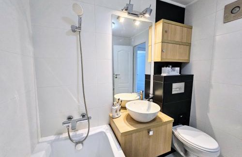 Vitan Apartment | Spacious 2BR Oasis Modern Comfort near Parks & Malls