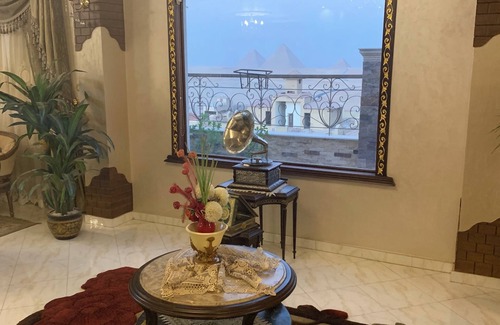 Al Haram Apartment | Spacious 3-bedroom apartment with AC, fitness room in charming Cairo giza