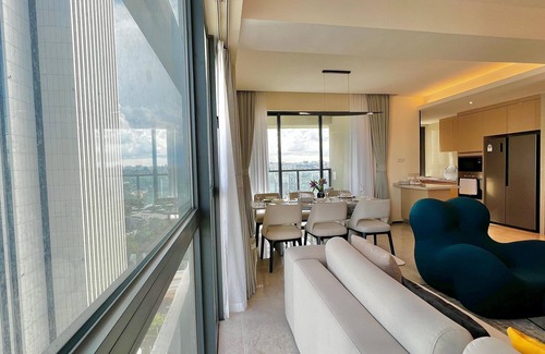 Westlands Apartment | Spacious 3-bedroom apartment in amazing Nairobi with fitness room-GTC,KMNTS