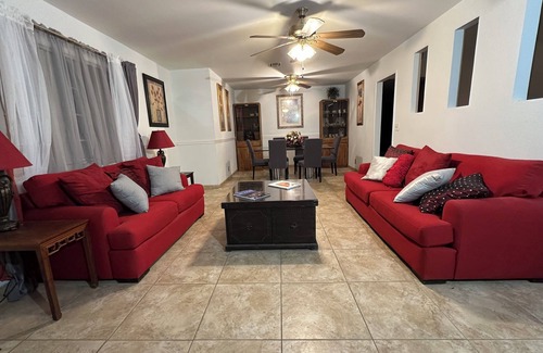 Paradise House | Spacious 4-bedroom family house with private pool, ten minutes from the strip.