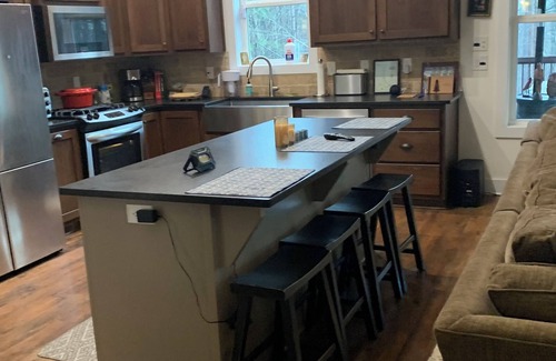 Tate House | Spacious 4-bedroom house in charming Fairmount with WiFi, AC fire pit Hot Tub