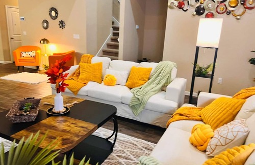 Kyle House | Spacious 4BR Home w Game Room Office Backyard