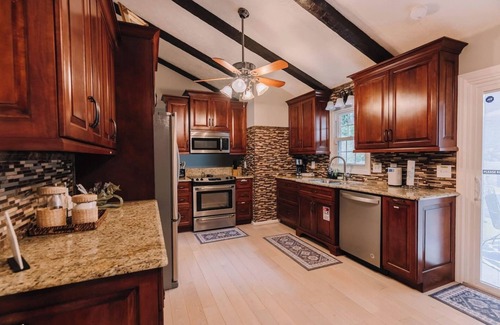 Danville House | Spacious 4BR Retreat with salt water pool & hot tub