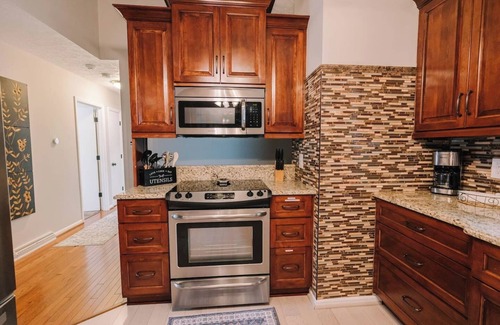 Danville House | Spacious 4BR Retreat with salt water pool & hot tub