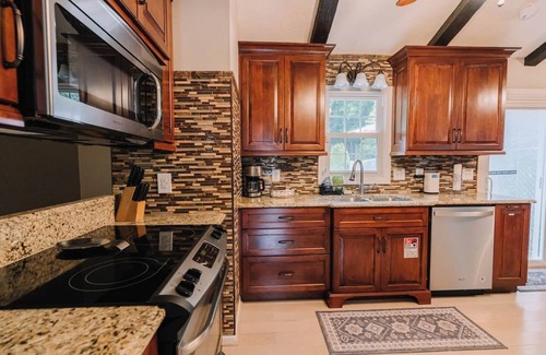 Danville House | Spacious 4BR Retreat with salt water pool & hot tub