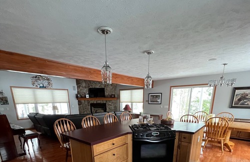 Gaylord House | Spacious 5-bedroom home on Heart Lake in lovely Gaylord with WiFi, AC