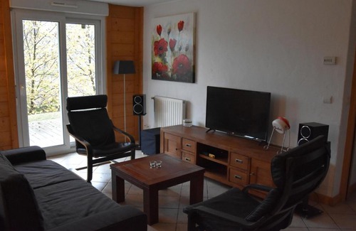 Sallanches Apartment | Spacious Apartment in Sallanches near Ski Area