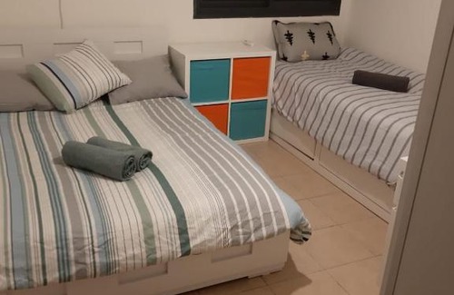 Acre Apartment | Spacious Apt. w/ Seaview, Fireplace & Netflix