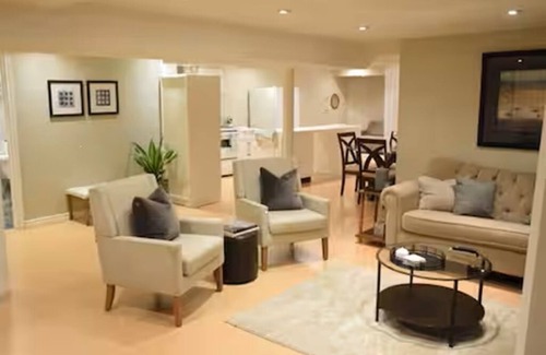Pickering Apartment | Spacious Basement Apt Open Concept wth Separate Entrance No Walls Dividing Rooms