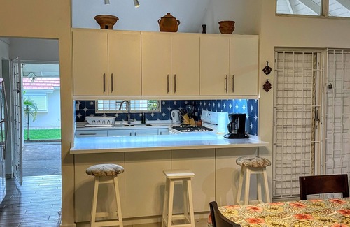 Marine Gardens Villa | Spacious breezy holiday villa with plunge pool near Rockley Beach