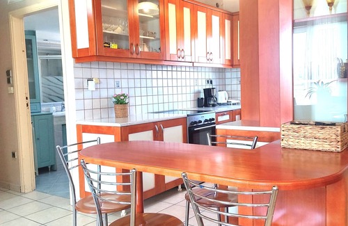 Lavreotiki Apartment | Spacious & Bright flat with balcony