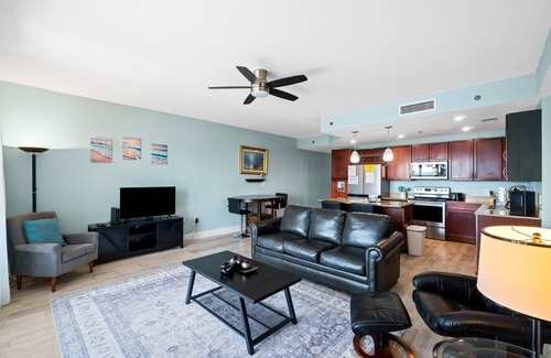 Panama City Beach Condo | Spacious Condo with Pools, Hot Tub & Promenade Views – Just 2 Minutes from the Beach