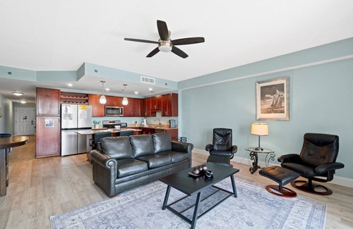 Panama City Beach Condo | Spacious Condo with Pools, Hot Tub & Promenade Views – Just 2 Minutes from the Beach