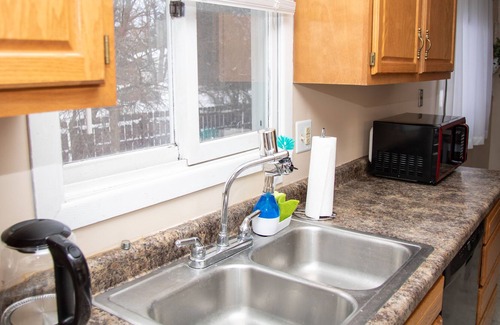 Bemidji House | Spacious Corner Walnut Home