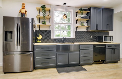 Durham House | Spacious Durham Home w/Fire Pit & Hot Tub!