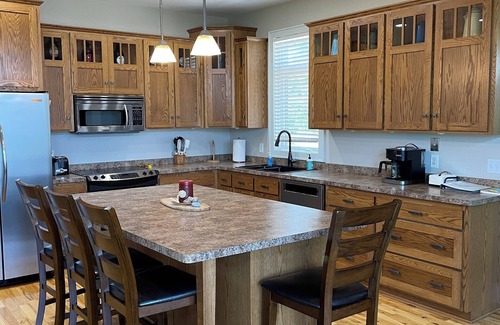 Brainerd House | Spacious, family-friendly home on beautiful North Long Lake! Enjoy Lake Daze!