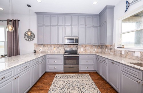 Cedar Lane House | Spacious Home on ICW w/Fabulous Patios on Sargent Beach & ICW Side!