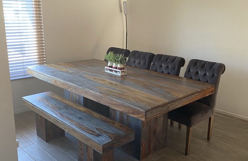 Dobson Ranch House | Spacious huge backyard, BBQ, Fire pit and Fooseball table