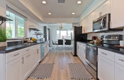 Desert Park Estates House | Spacious Mid-Century Style Oasis with Casita