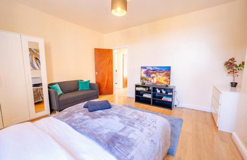 Adamsdown Apartment | Spacious Modern & High Ceiling One Bedroom Apartment