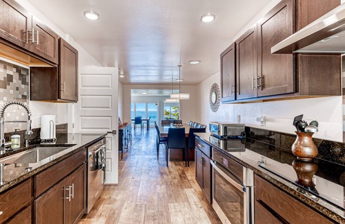 Oceanside House | Spacious ocean view home with wood fireplace, grill, & deck - dog-friendly