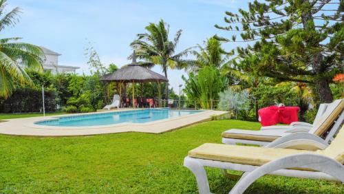 Trou d'Eau Douce Villa | Spacious villa with sea view in Trou D'Eau Douce