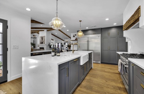 Andorra House | Spanish Farmhouse in Biltmore w/Heated Pool, Outdoor Fireplace & Hot Tub.