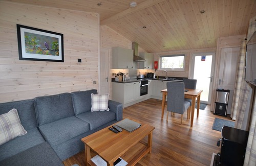 Henton Apartment | Sparrowhawk Luxury Lodge with Sauna and Hot Tub