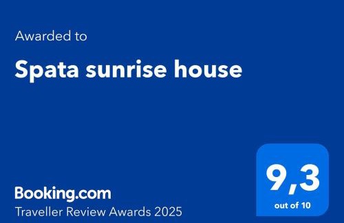 Spata-Artemida Villa | Spata sunrise house