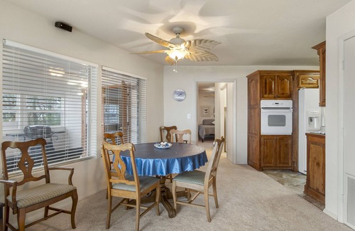 Pryor House | Spectacular lake view with a huge deck and a Hot Tub.