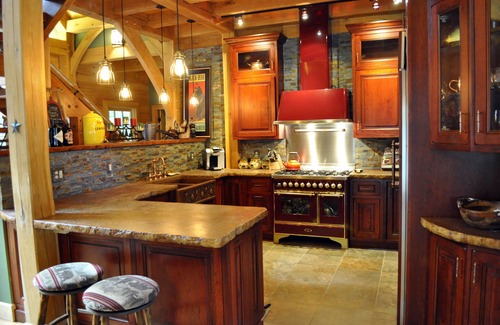 Greentown House | Spectacular Timber Frame Lodge