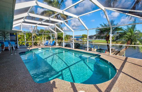 South Gulf Cove House | Spectacular Waterfront Home with Pool and Dock
