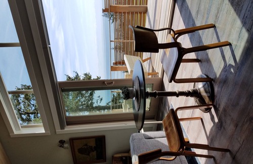 Friday Harbor House | Spectacular West side views of Strait, Olympics, Victoria, south to Mt Rainier.n