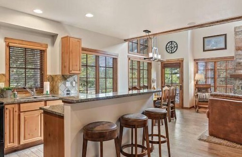 Tamarack Resort House | Splendid Townhome |Wood Fireplace and Ski In/Out