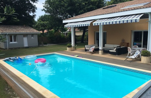 Gujan-Mestras Villa | Splendid villa in peace with swimming pool on big ground sported