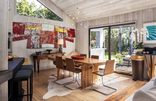 Central Malibu House | Sprawling garden compound with Pool, Spa and steps to Exclusive Private Beach