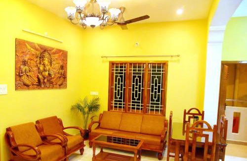 Mothilal Nagar Apartment | Sri Apt Homestay A1 Family-Friendly 2BHK with Kitchen