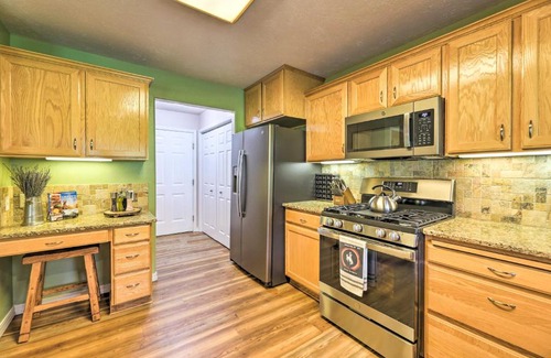 Star Valley Ranch House | Star Valley Ranch Home with Snowmobile Parking!