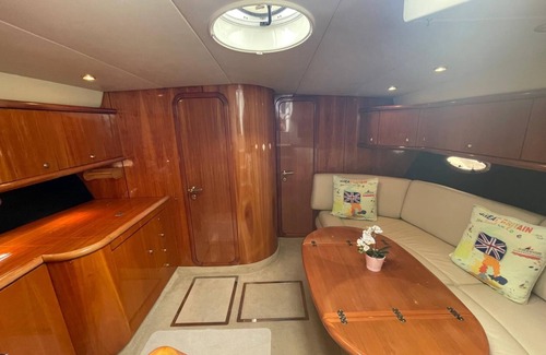 Torquay City Centre Boat Rental | Stay on a Sunseeker boat in Torquay Marina, MDL, on the South Coast of Devon UK.