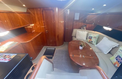 Torquay City Centre Boat Rental | Stay on a Sunseeker boat in Torquay Marina, MDL, on the South Coast of Devon UK.