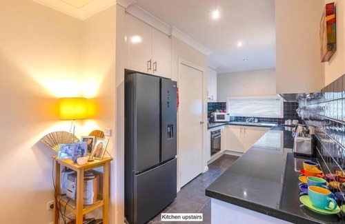 Brunswick House | StayCentral - Tranquil Spacious Townhouse - Glenlyon Road, Brunswick - 3 Bedrooms, 3 Beds, 2 Bathrooms, Off street shared parking spot generally available and parking on street.