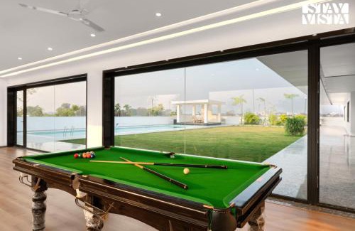 Hyderabad Villa | StayVista at AJ House with Pvt Pool & Projector Set-up