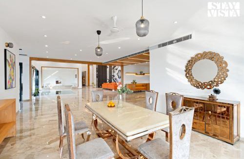 Hyderabad Villa | StayVista at AJ House with Pvt Pool & Projector Set-up