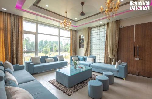 Sanganer Villa | StayVista at Echoes by the Aravalli with Bonfire, Lawn