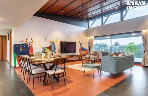 Anjaneri Villa | StayVista at Kai By The Lake with Pool